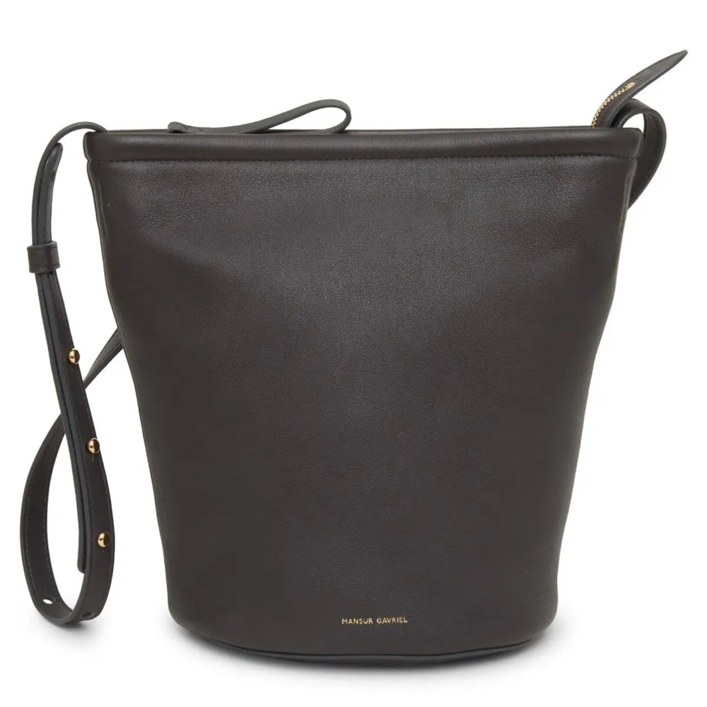 Mansur Gavriel Medium Zip Bucket Bag - Vesuvio (NWT)